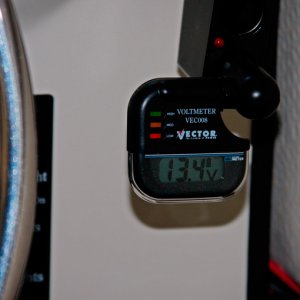 Plug In DVM handy for Quick Battery Check