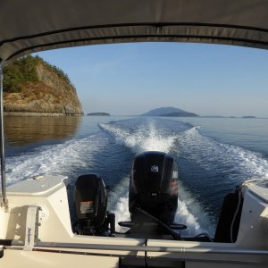 Another flat calm cruising day to wrap up the long weekend