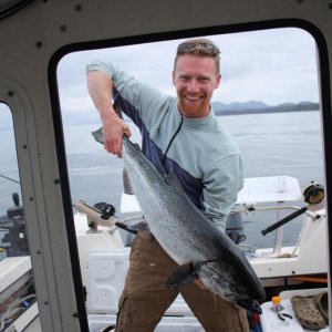 Media '38lb Spring' in album 'Launching at Port Ed, BC'