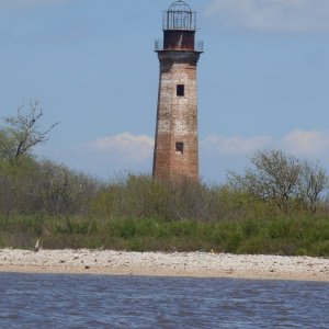 Sabine light house (abandoned).