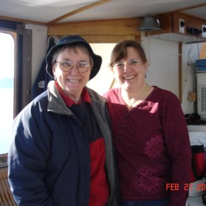 February boat trip.
Ruth 'R-MATEY'
Susan 'SUSAN E'