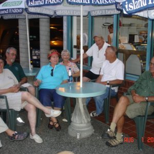 Nanaimo CBGT
Sitting 'round' the round table, Ruth, Barry, Betsy, Lynn, Bob, Joe & Bill