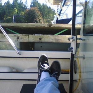 Relaxing at the slip