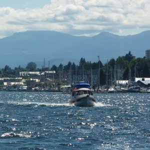 Heading into Nanaimo B.C.