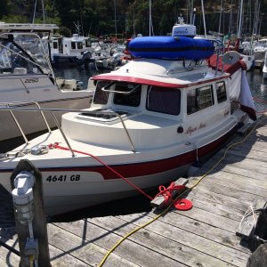 In slip at Schooner Cove B.C.