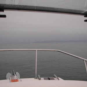 But not calm for long...