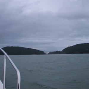 Logjam ahead at Deception Pass