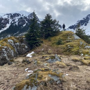 Dundas bay glacier left rock
