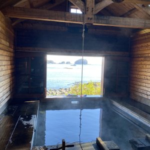 The hot springs