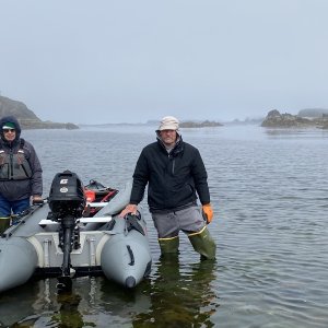 Bill & I in dry pass