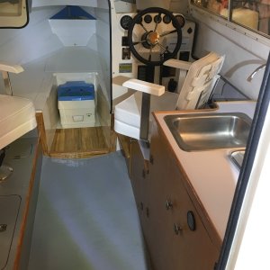 Media '' in album 'Starboard Side Cabin Remodel, New Helm Chair'