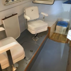 Media '' in album 'Starboard Side Cabin Remodel, New Helm Chair'
