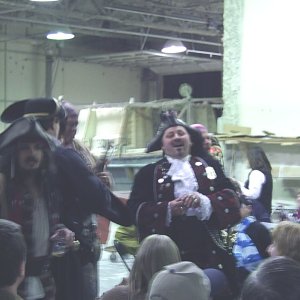 Media 'pirates singing' in album 'factory night'
