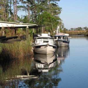Media 'RIVERCREST CANAL DOCK' in album 'RIVERCREST   This was a CBRAT get together in Apalachicola, Fl. Sponsored by the local dealer. Great guy. Great meeting.'