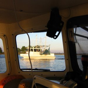 shrimp boat,now there\'s a boat I can out run