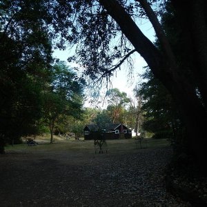 One of the original Conover Cabins