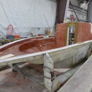 Angler 22 deck in the mold