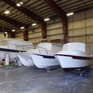 Venture 25, Tom Cat 255, and a Sea Sport