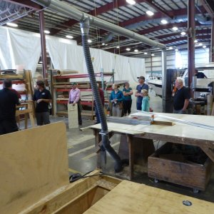 Wood shop area