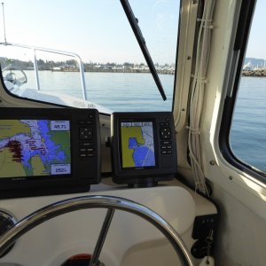 Stopping in to Cap Sante to top off the tanks