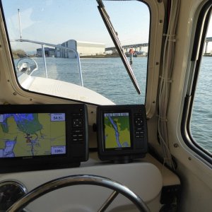 Back to Twin Bridges around 2 PM.  55nm on this trip, and now at 231 total hours on the 90.