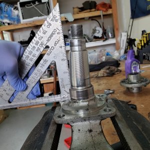 bent spindle