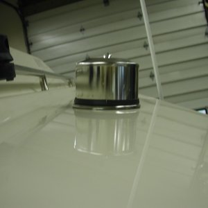 Media 'Weather cap' in album 'Exhaust 3" hole undercut and epoxied.'