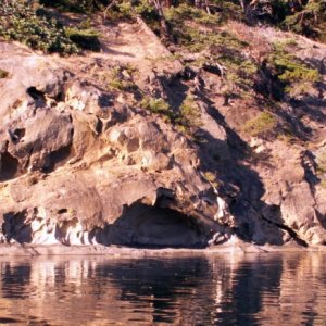 Sandstone Cave at Matia Cove 8-13-06