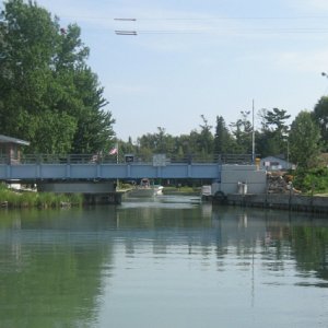 Swing Bridge at Alanton on the Crooked River