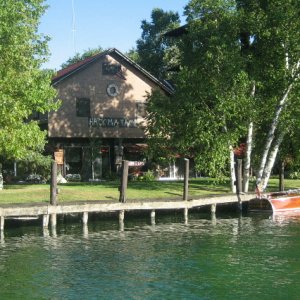 Hack Ma Tack Inn on the Cheboygan River.
