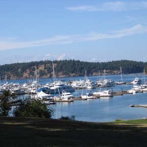 Media 'Roche Harbor' in album 'Meet Hank on Sea Skipper north of Orcas. One heck of an outfitted boat.'
