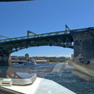 Media 'University Bridge heading east' in album 'Launching early on Memorial day at Magnuson Park'