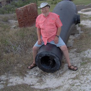 25 ton 15" smooth bore cannon