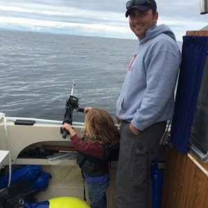 me and maddie fishing