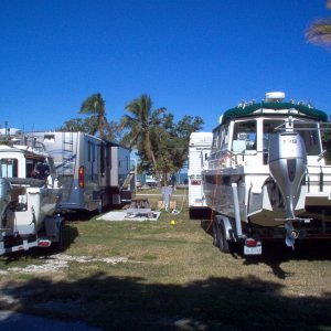 Jolly Roger RV Park, Marathon, Fl.