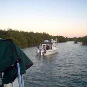 On the hook, Pirates Cove, Cudjoe Bay