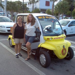 Our ground transportation at Key West.