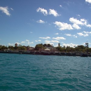 Mallory Square, from the harbor.