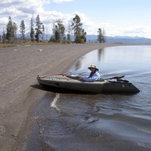 Jo-Lee to shore in Mokai
