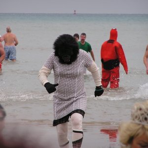Media 'Kiwanis Polar Plunge  12-4-2004' in album 'If I can't go boating I can still drive the Zamboni'