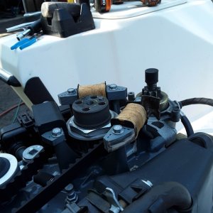 luckily no damage to engine