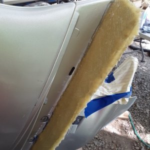 west systems g/flex and 2 layers 1708