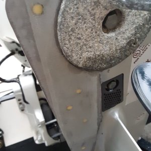 bottom I just put a single piece of 6oz and west system 105