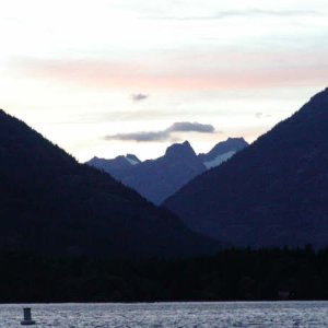 Sunset on Lake Chelan