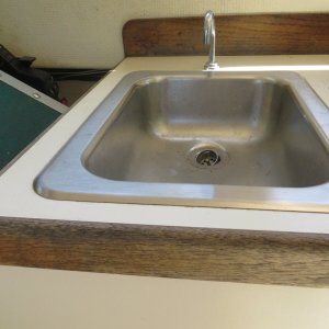 moldy teak trim