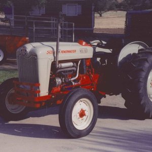 1954 Ford 851. Completed restoration project. Overhead quite abit less than the Cdory.
