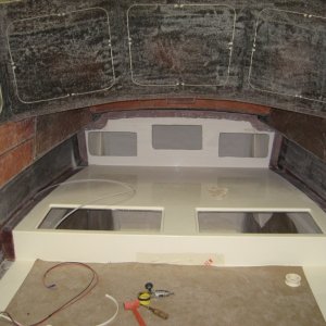 Interior prior to cabinetry install