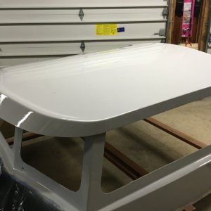 freshly painted Interlux perfection, two coats, two more to go.