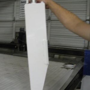 profile view of the tank