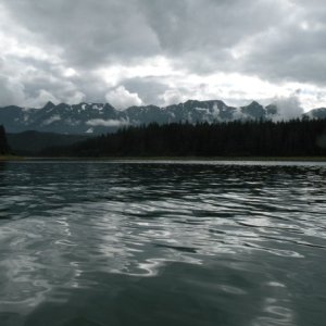 Another view of swells outside Oliver Inlet